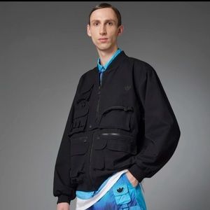Adidas Men’s Originals Black Version Bomber Jacket Size XL